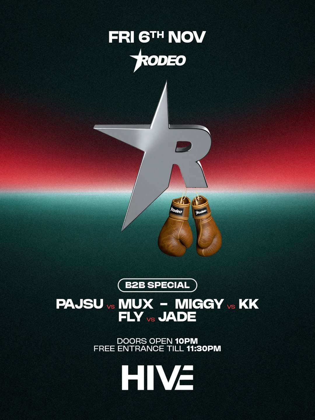 Rodeo B2B Special at Hive Club Malta